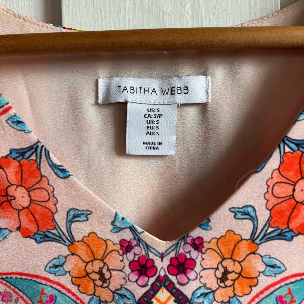 Tabitha Webb Silky Patterned Blouse - Picture 6 of 7